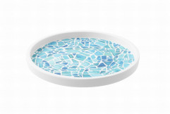 Tanier plytký 18 cm Mosaic melamín