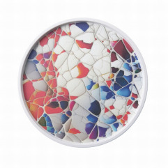 Tanier plytký 25 cm Mosaic II melamín