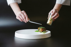 Tanier plytký Ø 20 / 3 cm Gourmet Matt melamín