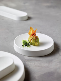 Podnos oválny 30 x 10 x 3 cm Gourmet Matt melamín