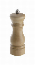 Mlynček na soľ 16 cm drevo prírodný