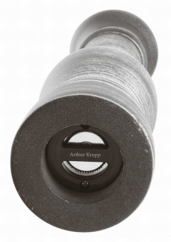 Mlynček na korenie 10 cm nerez / akryl lesklý červený