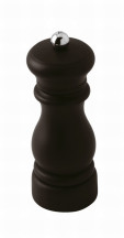 Mlynček na korenie 16 cm ABS matný čierny
