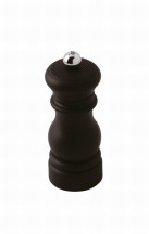 Mlynček na soľ 11,5 cm ABS matný čierny