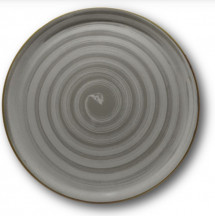 Tanier NAPOLI VORTEX  GREY pizza 33 / 1,8 cm farebný