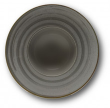 Tanier NAPOLI VORTEX  GREY hlboký, široký prapor  27,5 cm / 14,5 x 6 cm farebný