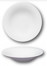 Tanier NAPOLI hlboký Top 26 / 5 cm biely