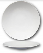 Tanier NAPOLI plytký coupe 32 / 4,7 cm biely