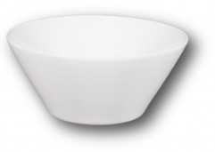 Miska NAPOLI kónická 20 / 8,9 cm biela