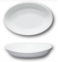 PODNOS NAPOLI Caravel 30 x 21 / 4,6 cm biely