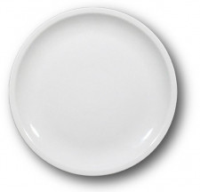 Tanier ROMA plytký 23,5 / 3 cm biely