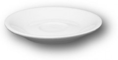 Podšálka espreso ROMA 12 cm biela