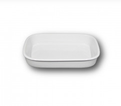 Miska FORNO zapekacia obdĺžnik 22 x 14 x 4,5 cm biela