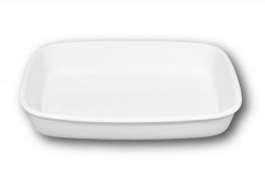 Miska FORNO zapekacia obdĺžnik 36 x 26 x 6 cm biela