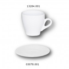 Šálka čaj / cappuccino SABAR 16,5 cl biela