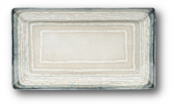 Podnos KIMI TELLUS hranatý 29 x  17,5 cm / 33,4 x 2,4 cm farebný