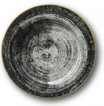 Tanier ISCHIA BLACK ROUND plytký 26 / 2 cm farebný