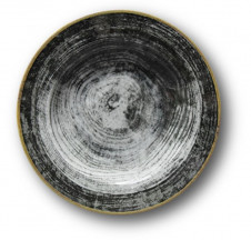 Tanier ISCHIA BLACK ROUND hlboký polievka 23 / 3,5 cm farebný