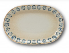 Podnos ROMA CHICAGO TABLE oválny 33 x 22 x 2,7 cm farebný