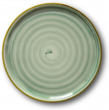 Tanier NAPOLI GREEN DEKOR pizza 33 / 1,8 cm farebný