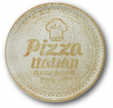 Tanier NAPOLI PIZZA ITALIAN farba béžová 31 / 1,7 cm farebný