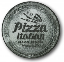 Tanier NAPOLI PIZZA ITALIAN farba čierna 31 / 1,7 cm farebný