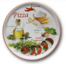 Tanier NAPOLI PIZZAFOODS RED LINE 31 / 1,7 cm farebný