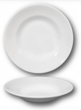 Tanier TIVOLI hlboký polievka 23,5 / 4,5 cm biely