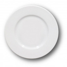 Tanier ISCHIA plytký dezertný 21 / 2 cm biely