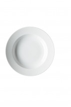 Tanier hlboký Aida 23 cm porcelán biely