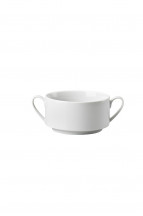 Šálka polievka Aida 10,5 cm porcelán biela