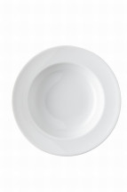 Tanier hlboký Epoque 21 cm biely