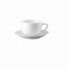 Šálka cappuccino Epoque - Accenti 9 cm biela