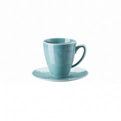 Podšálka káva Mesh Colours Aqua 16 cm modrá