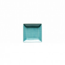 Miska štvorhranná Mesh Colours Aqua 10 cm modrá