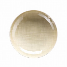Tanier hlboký Mesh Colours Cream 25 cm béžový