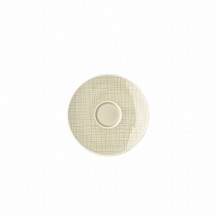 Podšálka espresso Mesh Colours Cream 12 cm béžová