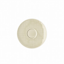 Podšálka káva Mesh Colours Cream 16 cm béžová