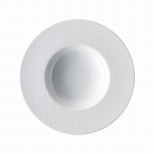 Tanier hlboký Mesh 28 cm biely