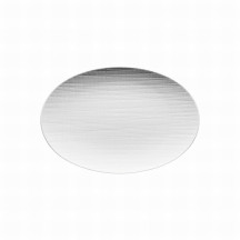 Podnos oválny Mesh 25 cm biely