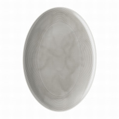 Podnos oválny Loft Colour - Moon Grey 34 cm šedý