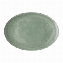Podnos oválny Loft Colour - Moss Green 34 cm zelený