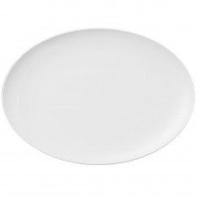 Podnos oválny Loft 34 cm biely