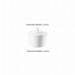 Cukornička bez viečka Jade 0,25 l Bone China biela