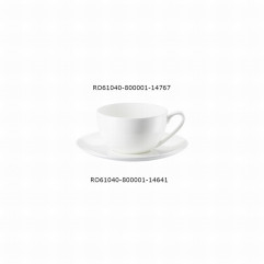 Šálka cappuccino Jade 0,22 l Bone China biela
