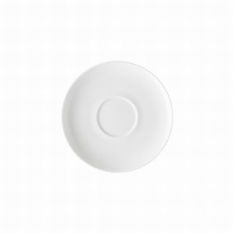 Podšálka cappuccino Jade 18 cm Bone China biela
