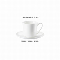 Šálka cappuccino Jade 0,38 l Bone China biela