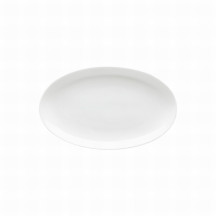 Podnos oválny Jade 24 x 15 cm Bone China biely