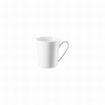 Hrnček s uškom Jade 0,4 l Bone China biely