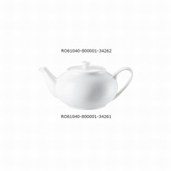 Konvica čaj Jade 0,45 l Bone China biela